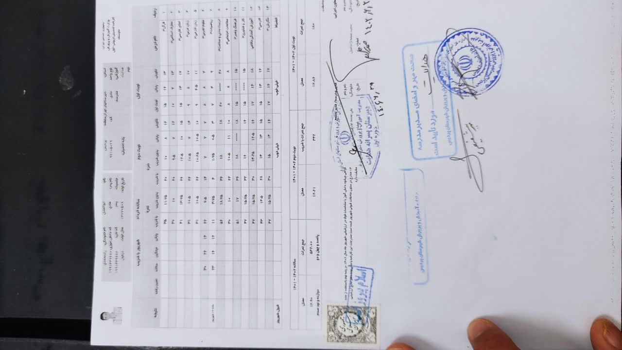 کارنامه سه سال